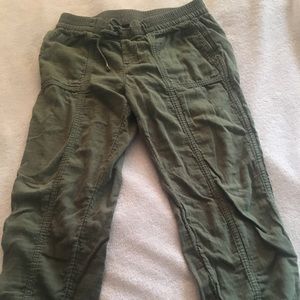 Green pants old navy